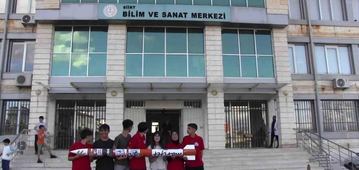 Siirt’te Marifet Roket Takımı Bu Yıl Teknofest’te Birincilik İçin Yarışacak