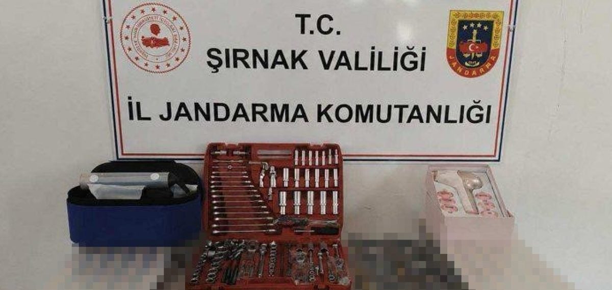 Şırnak’ta jandarma 91 şüphelinin ev ve araçlarında 18,8 milyon liralık gümrük kaçağı ürün ele geçirdi