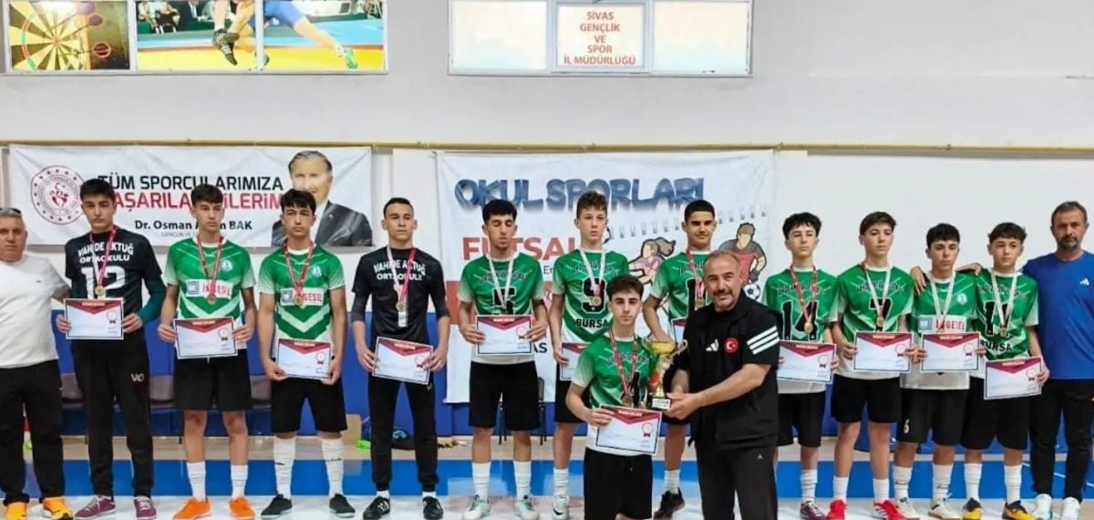 Sivas’ta Düzenlenen Futsal Yıldızlar Türkiye Şampiyonası Tamamlandı