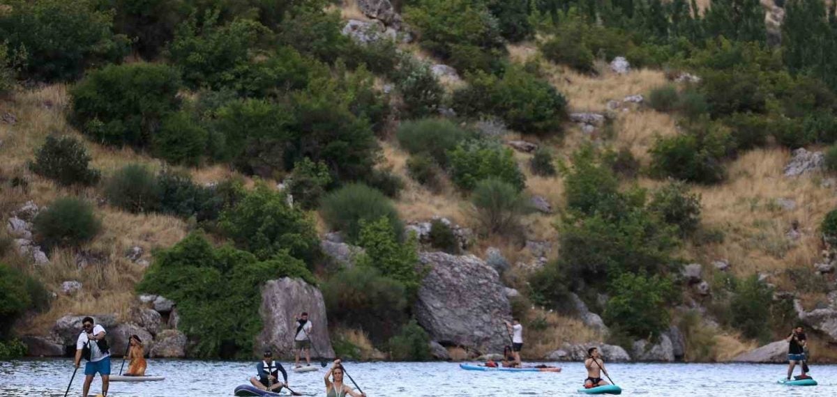 Siverek’te Takoran Vadisi SUP sporcularını ağırladı
