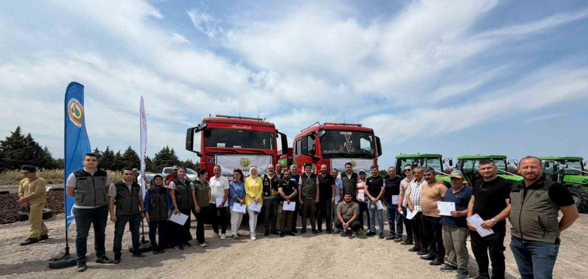Sodos’un Yangın Kahramanları Sertifikalarını Aldı