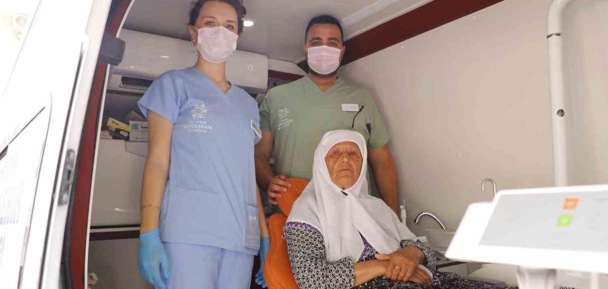 Taşınabilir Diş Kliniği Aracı Kırsal Mahallelerde Hizmete Başladı
