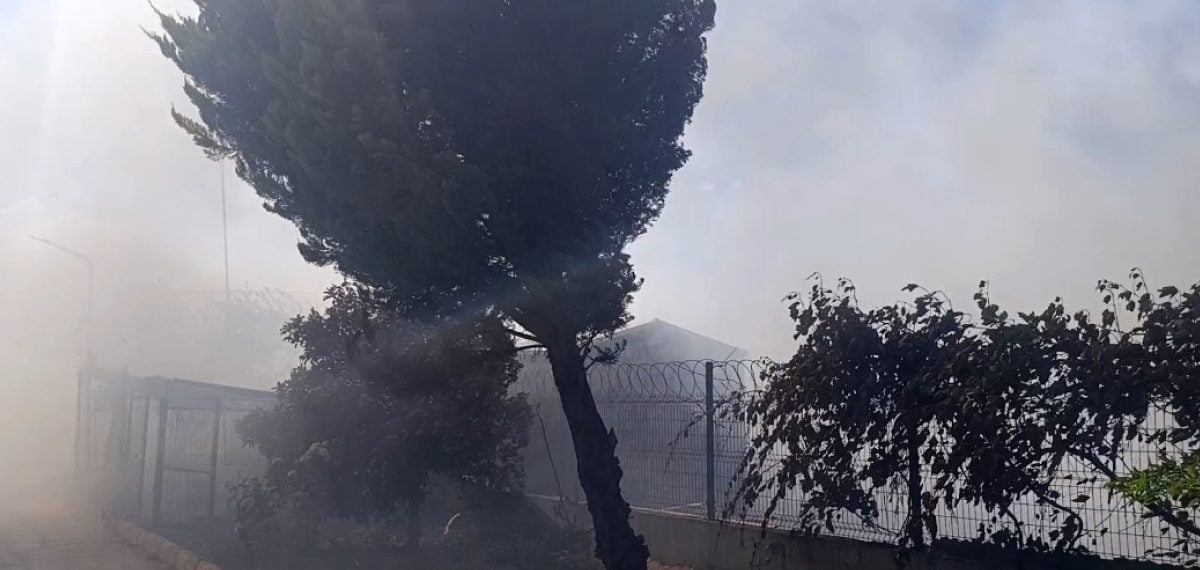 Tekirdağ Marmaraereğlisi’nde tarım arazilerinde çıkan yangın yerleşimlere yaklaştı