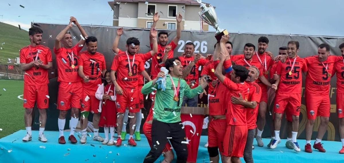 Tekman’da Futbol Şöleni: 2026 Mustafa Çiftçi Sezonu Şampiyonu Hürriyetspor Oldu