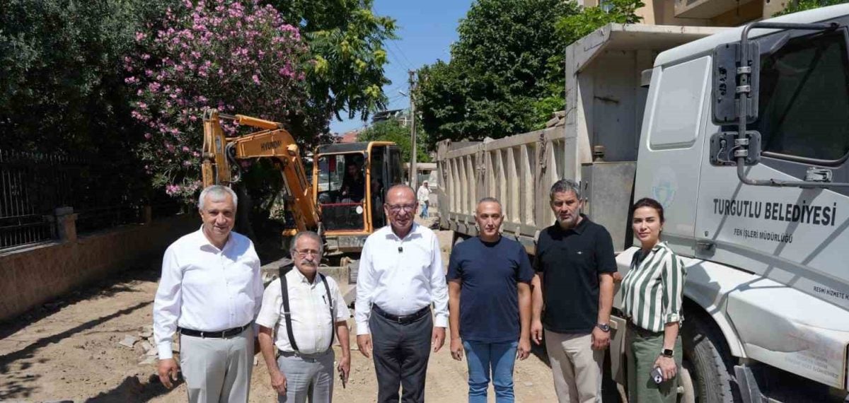 Turgutlu’da Altyapı ve Modern Spor Alanları Çalışmaları Devam Ediyor
