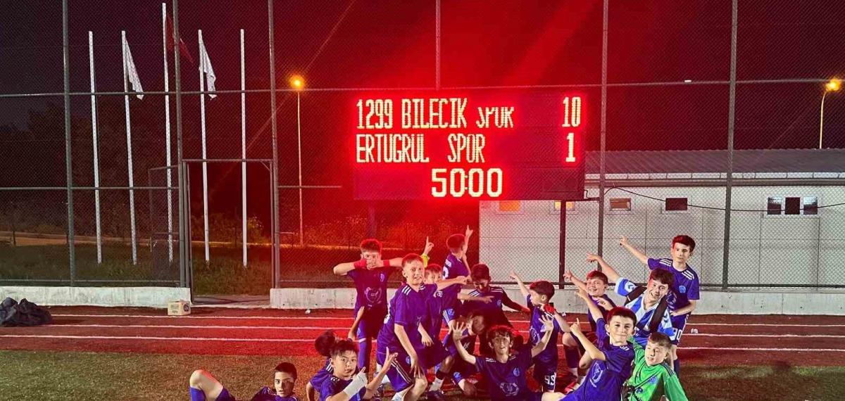 U12 Gençler Ligi’nde 1299 Bilecik Spor Kulübü Gol Oldu Yağdı