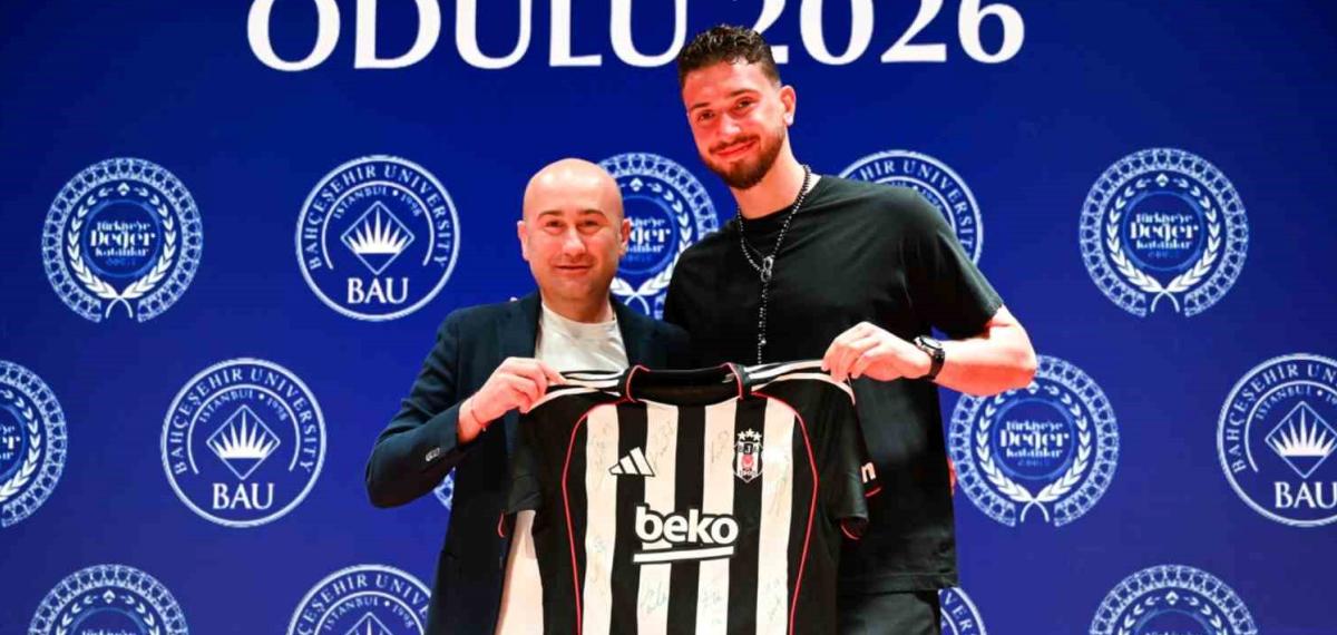 Ulusal Basketbolcu Alperen Şengün’e Türkiye’ye Kıymet Katanlar Mükafatı