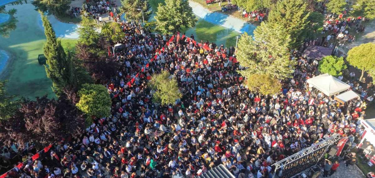 Milli Maç Heyecanı Edirne’de Yaşandı