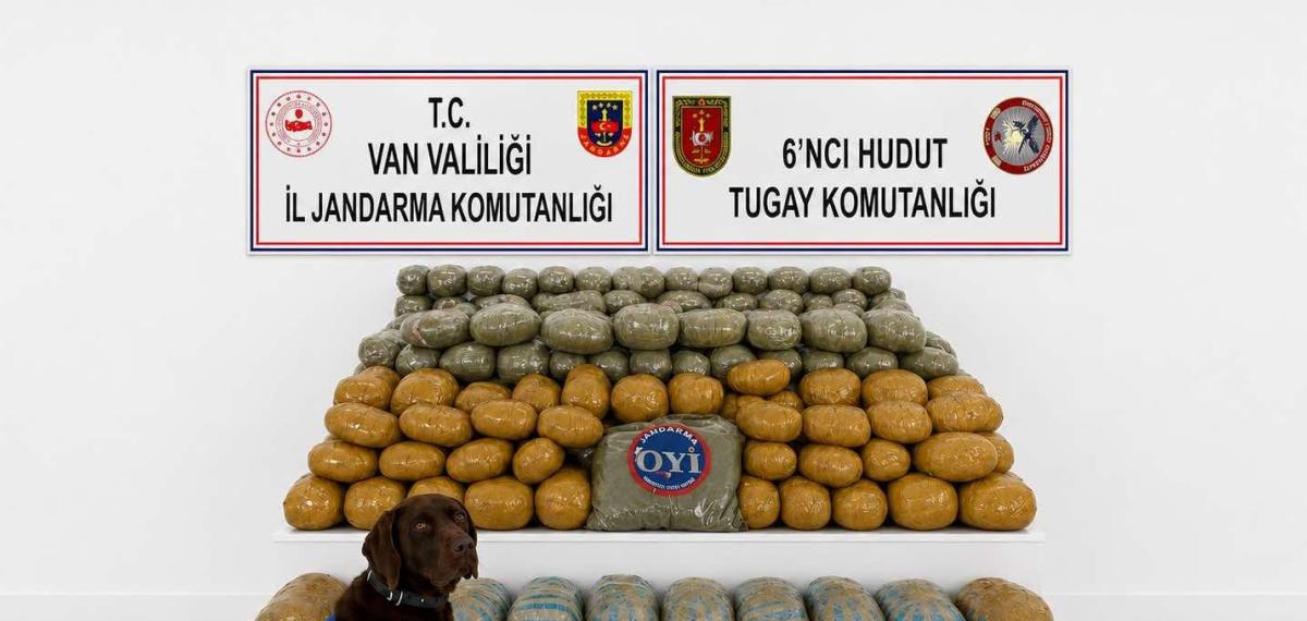 Van’da 291 Kilogram Toz Esrar Ele Geçirildi