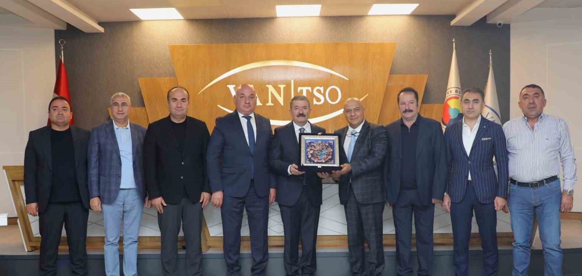Van’da Ermeni iş insanları Van TSO’yu ziyaret etti, normalleşme süreci ve sınır işbirliği konuşuldu