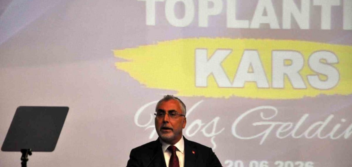 Vedat Işıkhan, Kars’ta büyük dönüşümlerin mesajını verdi