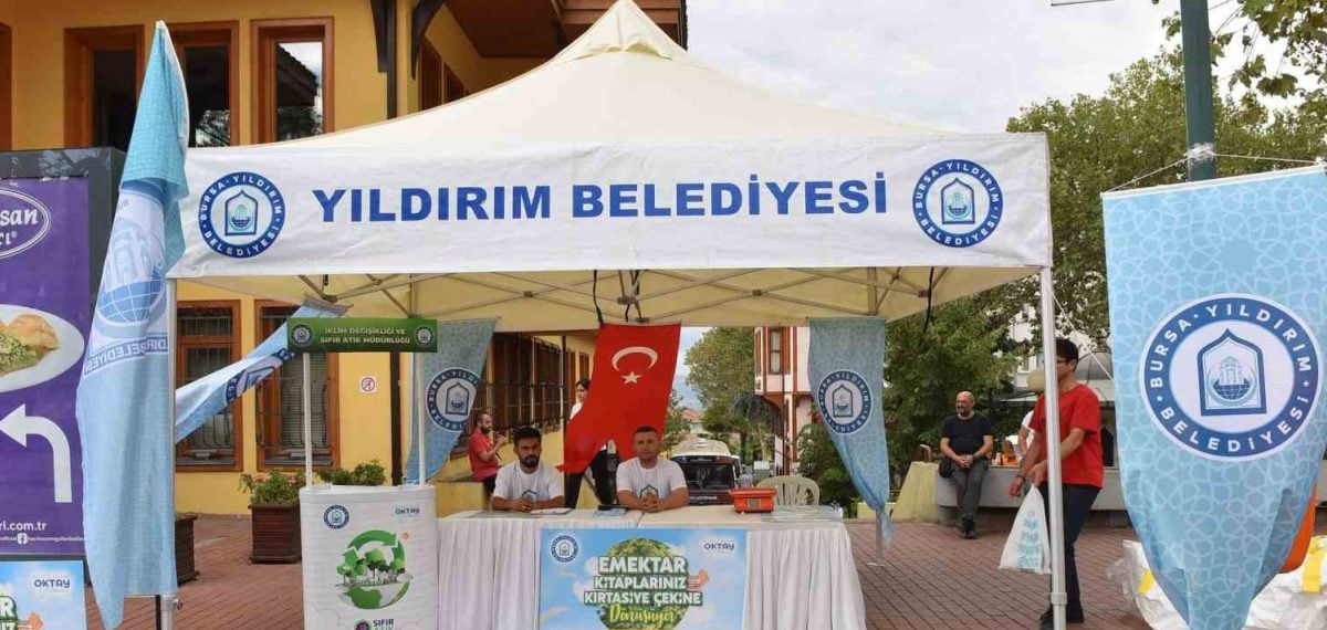 Yıldırım’da ‘Emektar Kitaplarınız Nakite Dönüşüyor’ kampanyası başladı