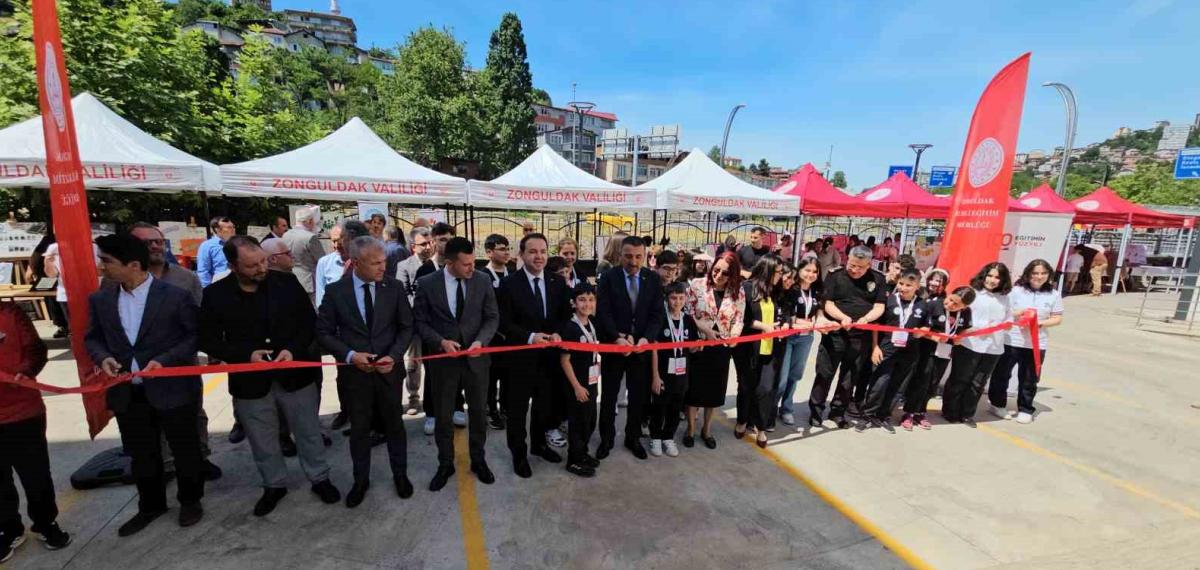 Zonguldak’ta TÜBİTAK Bilim Fuarları Şenliği Kapılarını Açtı