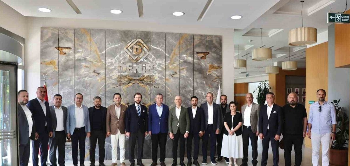 AK Parti heyeti DOSB ve DENİB’i ziyaret ederek sanayici taleplerini dinledi