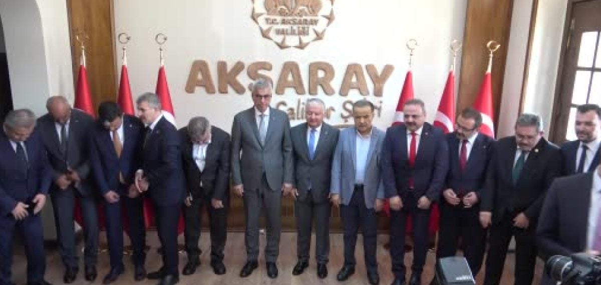 Aksaray’a 300 yataklı yeni hastane müjdesi veren Sağlık Bakanı Memişoğlu: Sağlığa yalnız hasta iken başvurmayın
