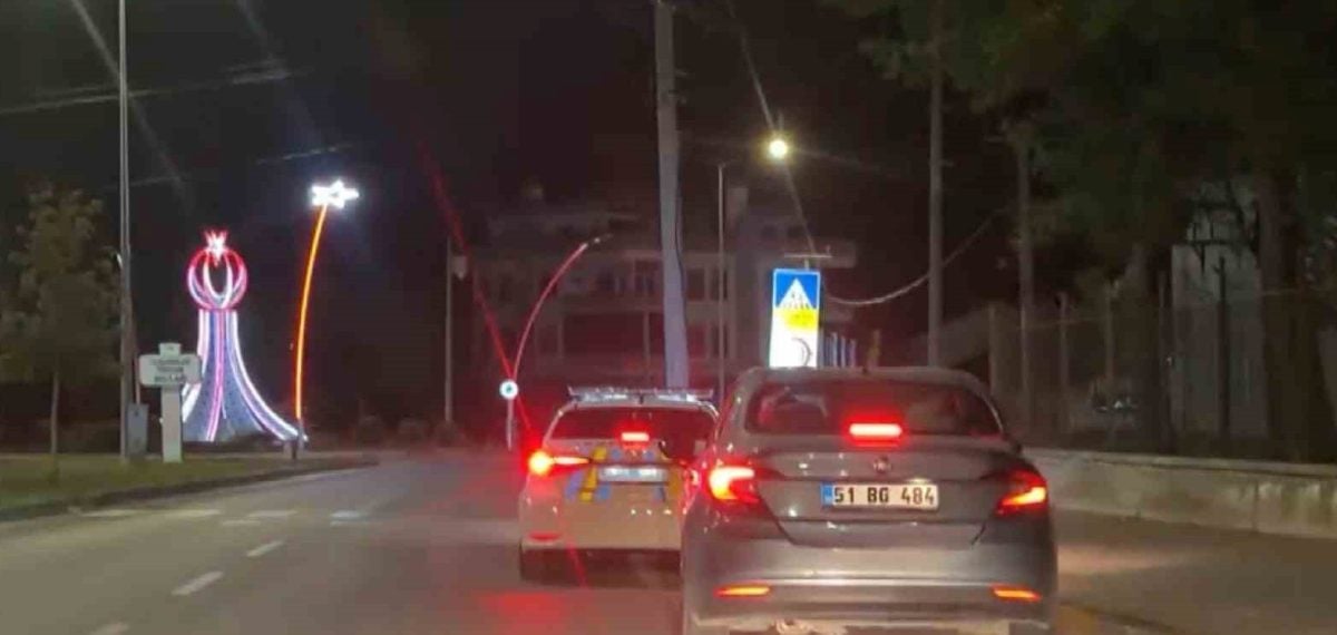 Aksaray’da polisten kaçan sürücü 1.23 promil alkollü çıktı, 227 bin 219 lira para cezası kesildi