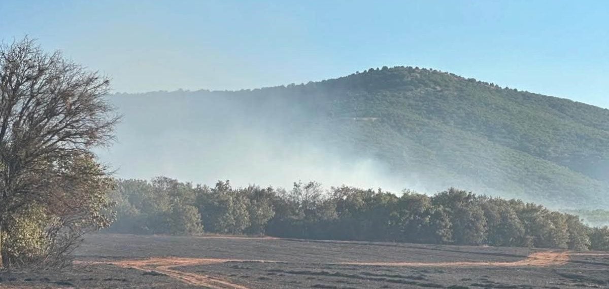 Altıntaş’ta çıkan yangın ekiplerin müdahalesiyle kontrol altına alındı