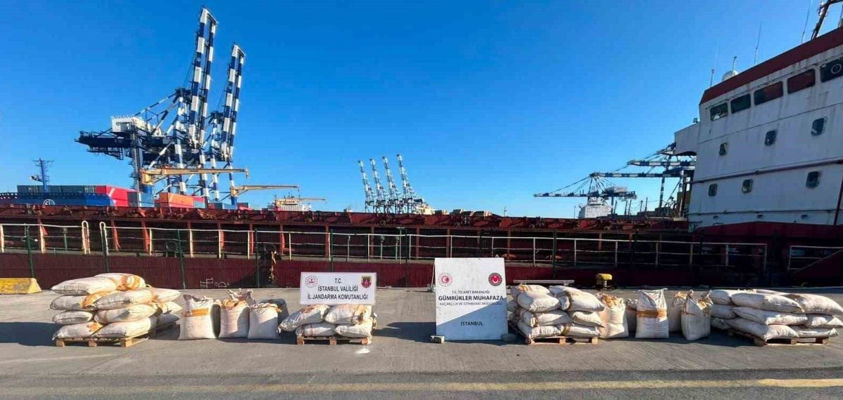 Ambarlı Limanı’nda 3 ton Pregabalin ele geçirildi, soruşturma sürüyor