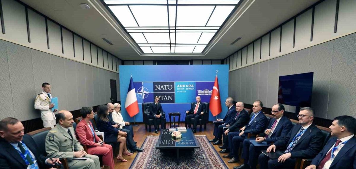 Ankara’da NATO zirvesinde Erdoğan-Macron görüşmesi: İkili ilişkiler ve bölgesel meseleler ele alındı