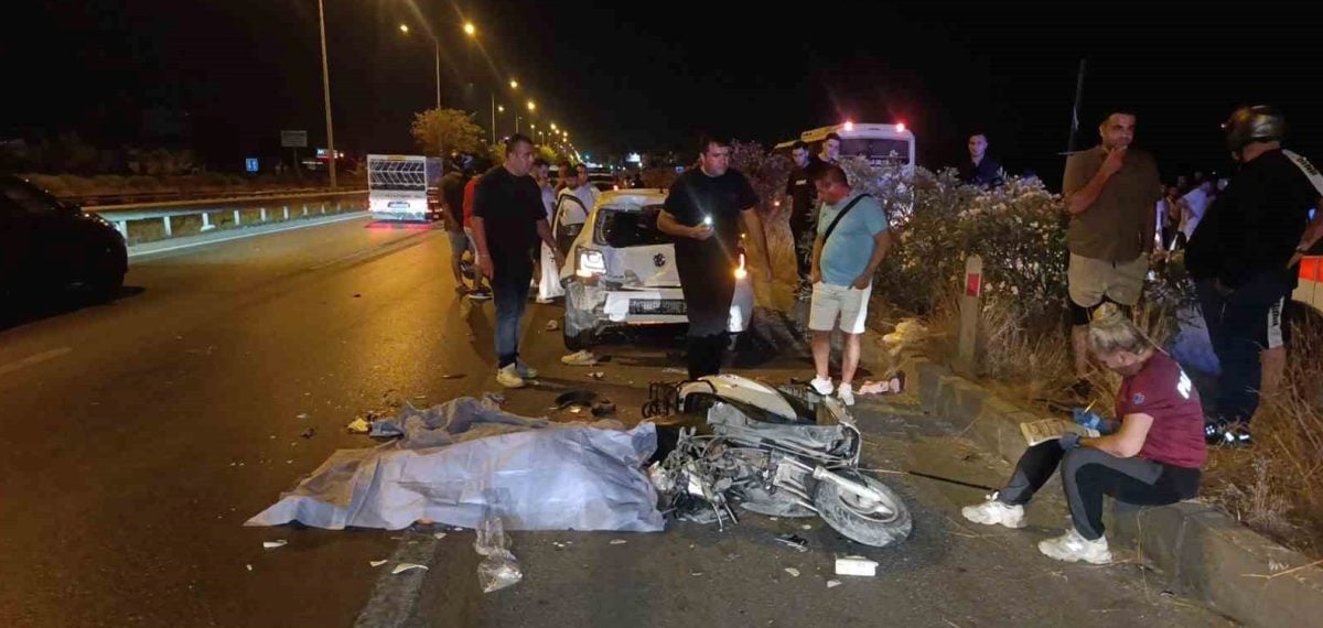 Antalya-Manavgat’ta emniyet şeridine çarpan motosiklet sürücüsü yaşamını yitirdi