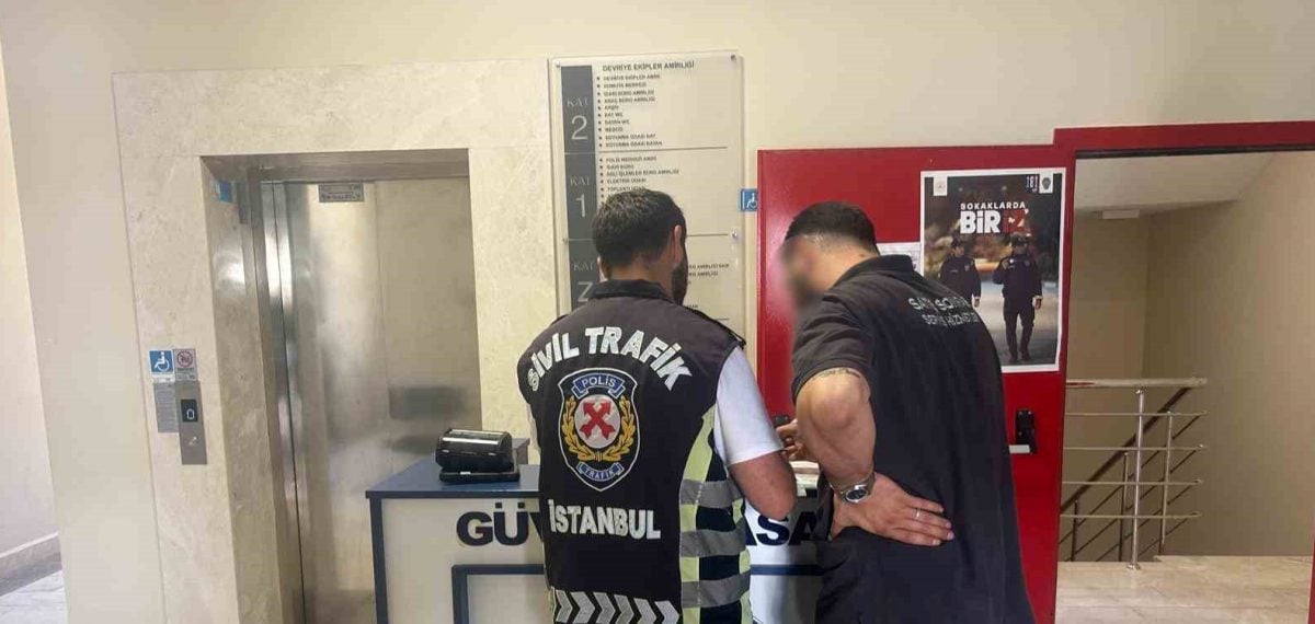 Ataşehir’de makas atan sürücü yakalandı, 96 bin TL ceza kesildi