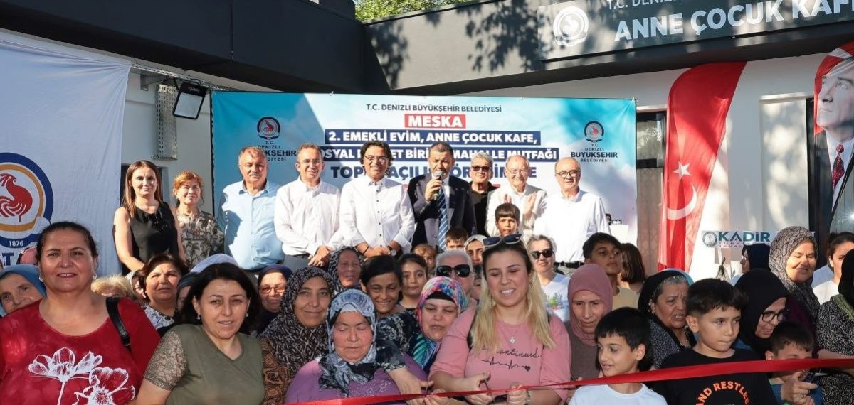 Atıl alan modern sosyal tesise dönüştü – Meska’da emekliye, anneye, mahalleye hizmet