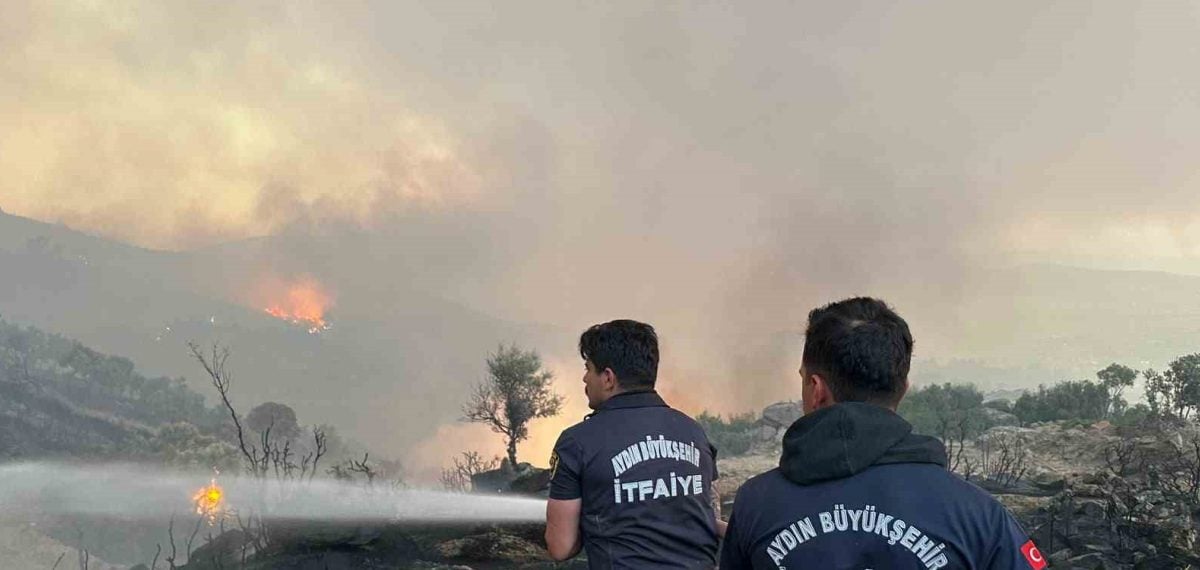 Aydın Büyükşehir İtfaiyesi 23-30 Temmuz arasında 446 yangına müdahale etti