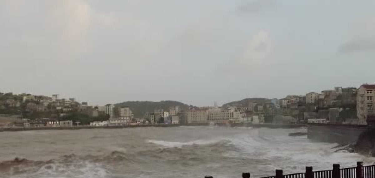 Bavi Tayfunu nedeniyle 1,8 milyon kişi tahliye edildi, Wenzhou’ya çıkış bekleniyor