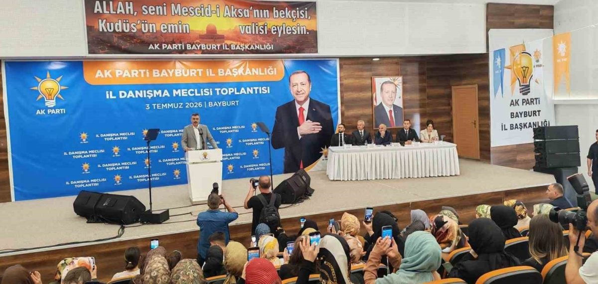 Bayburt’ta Mustafa Çiftçi: AK Parti’nin istikameti milletin iradesidir
