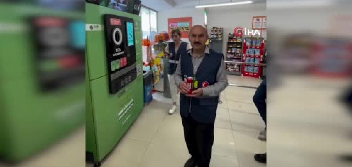 Bilecik’te DOA uygulamasıyla depozito iade makineleri vatandaşlardan yoğun ilgi görüyor