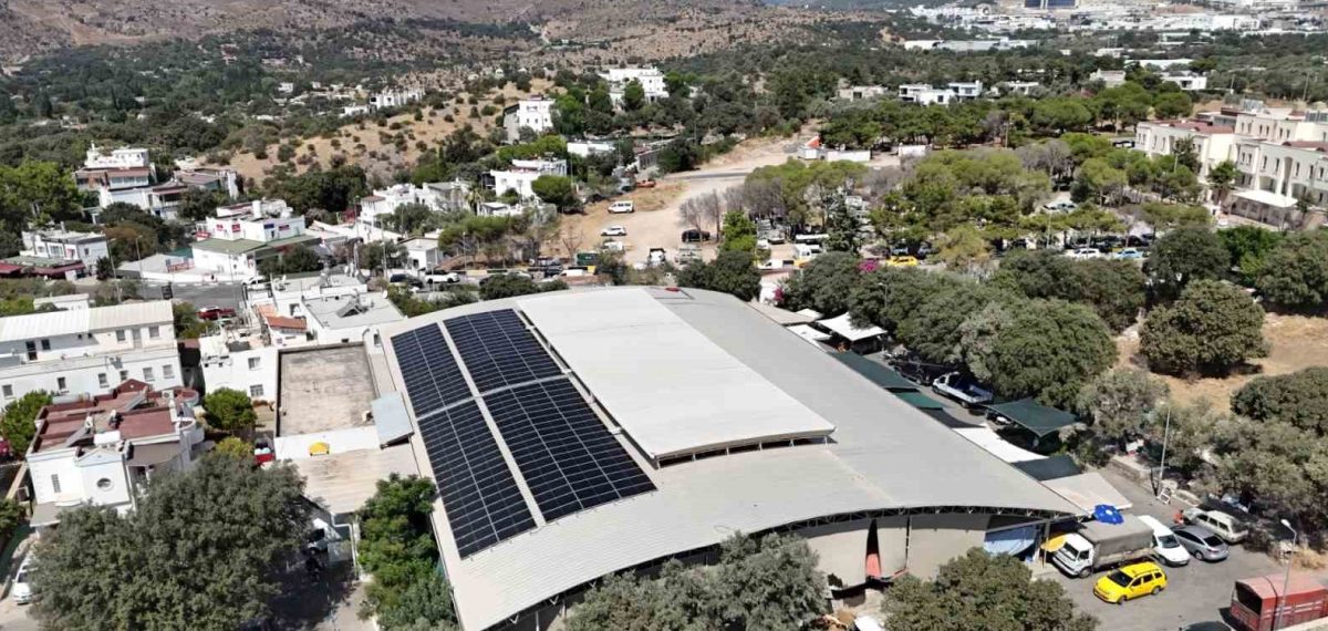 Bodrum Belediyesi güneş santrallerinden 2026 ilk yarısında 106 bin 500 kWh elektrik üretti