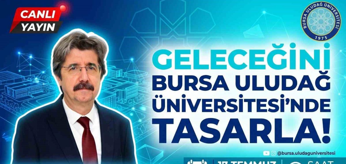 Bursa Uludağ Üniversitesi canlı yayın maratonuyla adaylara rehberlik etti