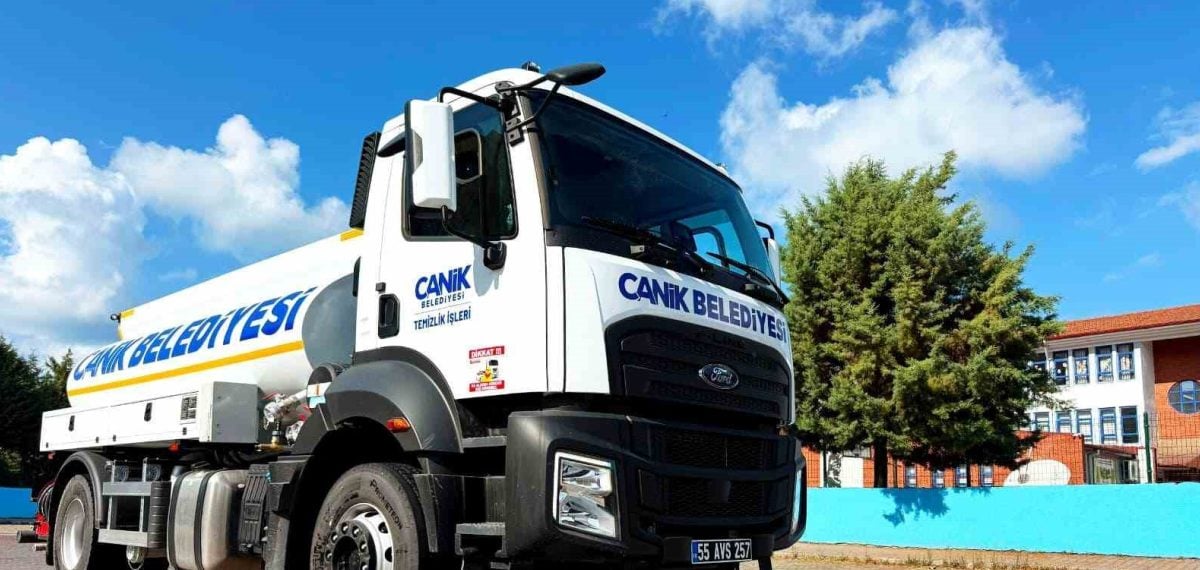 Canik Belediyesi araç filosunu güçlendirerek yeni arazözü hizmete aldı