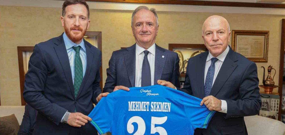 Çaykur Rizespor yönetimi Erzurum protokolünü ziyaret etti