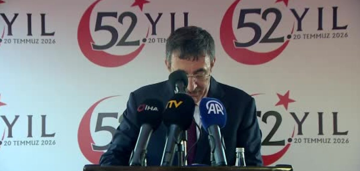 Cevdet Yılmaz KKTC’de 20 Temmuz töreninde Kıbrıs Türkü’nün eşitliğini vurguladı