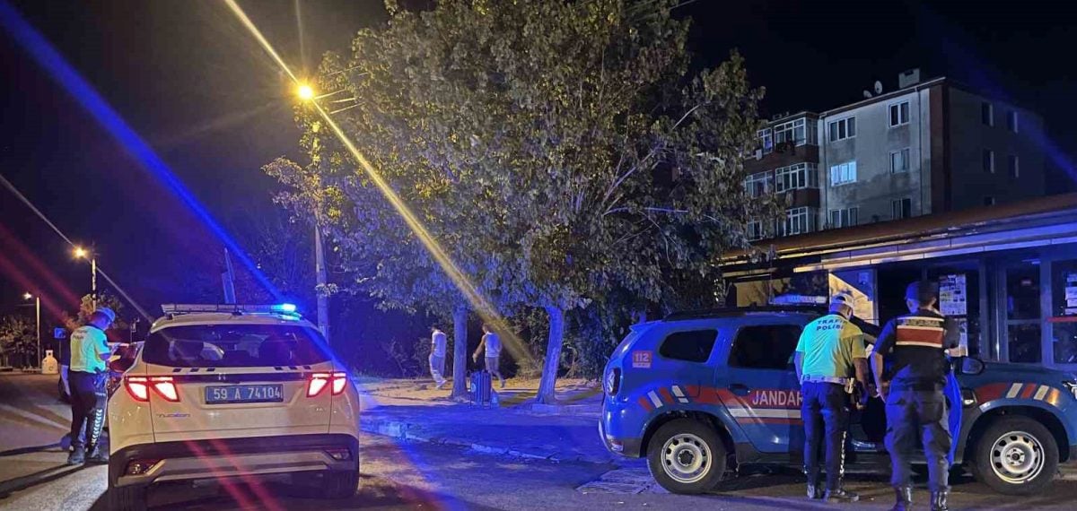 Çevirmeden kaçan araç Çorlu girişinde yakalandı, sürücüye 240 bin lira ceza
