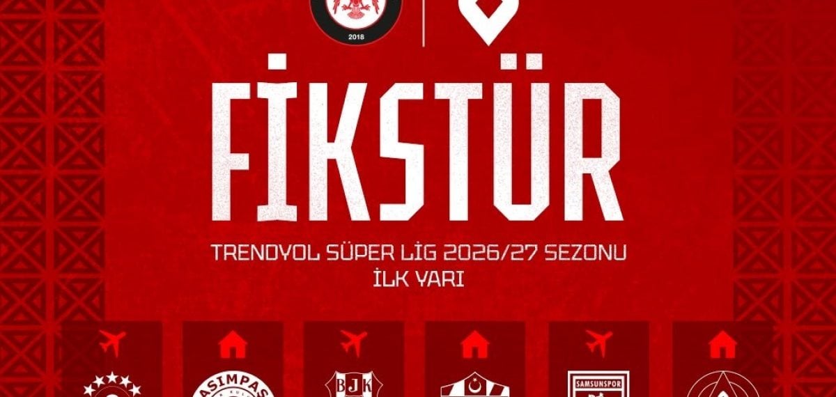 Çorum FK, 2026-2027 Süper Lig fikstüründe ilk haftada Galatasaray’a konuk olacak