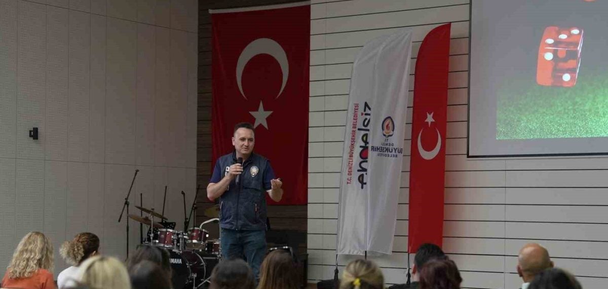 Denizli Büyükşehir personeline uyuşturucu ve siber güvenlik semineri verildi