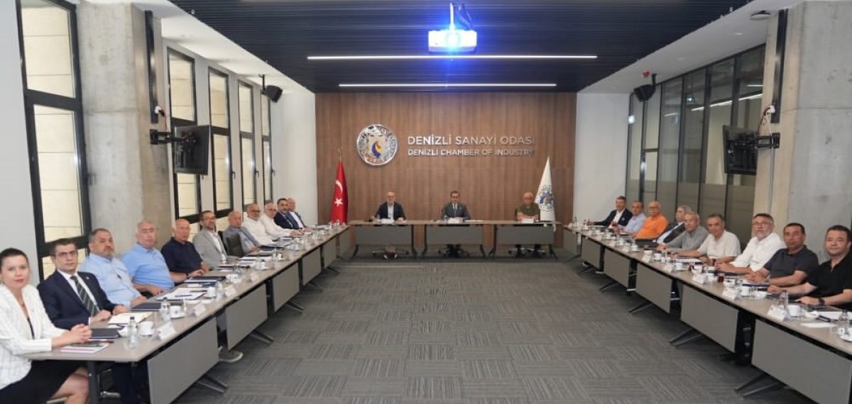 Denizli Sanayi Odası Yüksek İstişare Kurulu ikinci olağan toplantısını yaptı