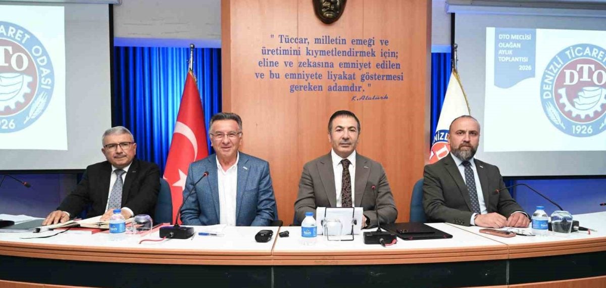 Denizli Ticaret Odası Başkanı Erdoğan: İhracat ve üretimde yükseliş, üye sayısı 24 bine yaklaştı