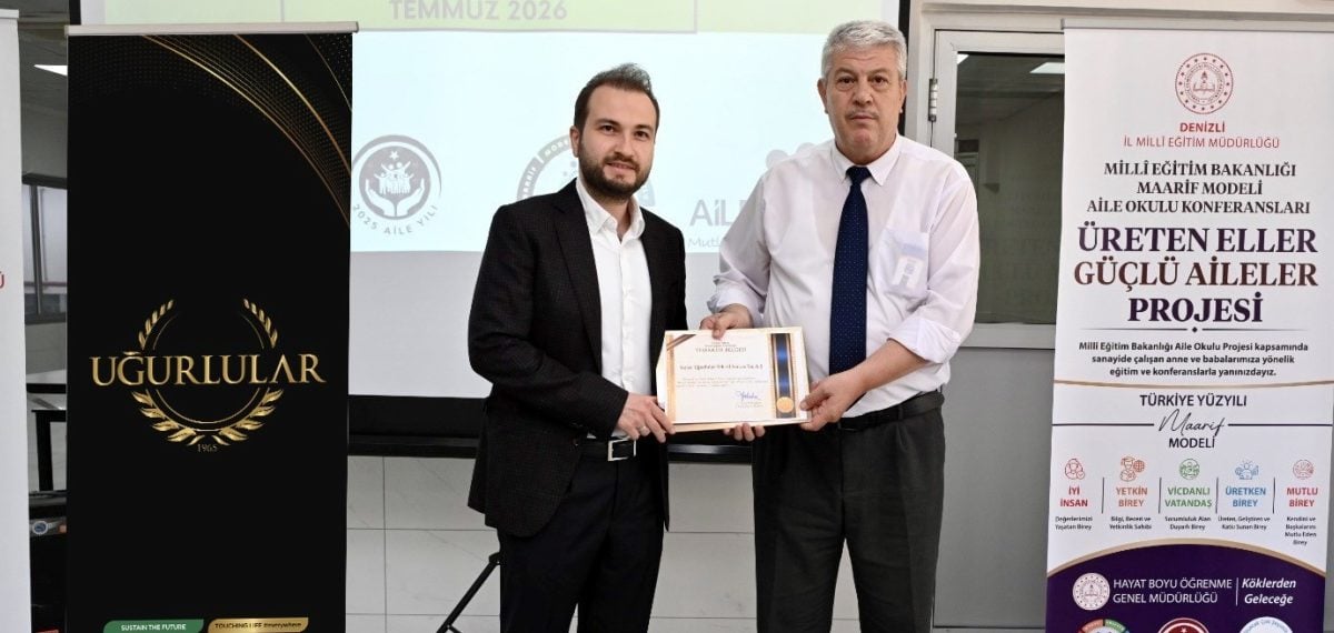 Denizli’de Uğurlular Tekstil’de 400’den fazla çalışana yönelik “Üreten Eller, Güçlü Aileler” eğitimi verildi