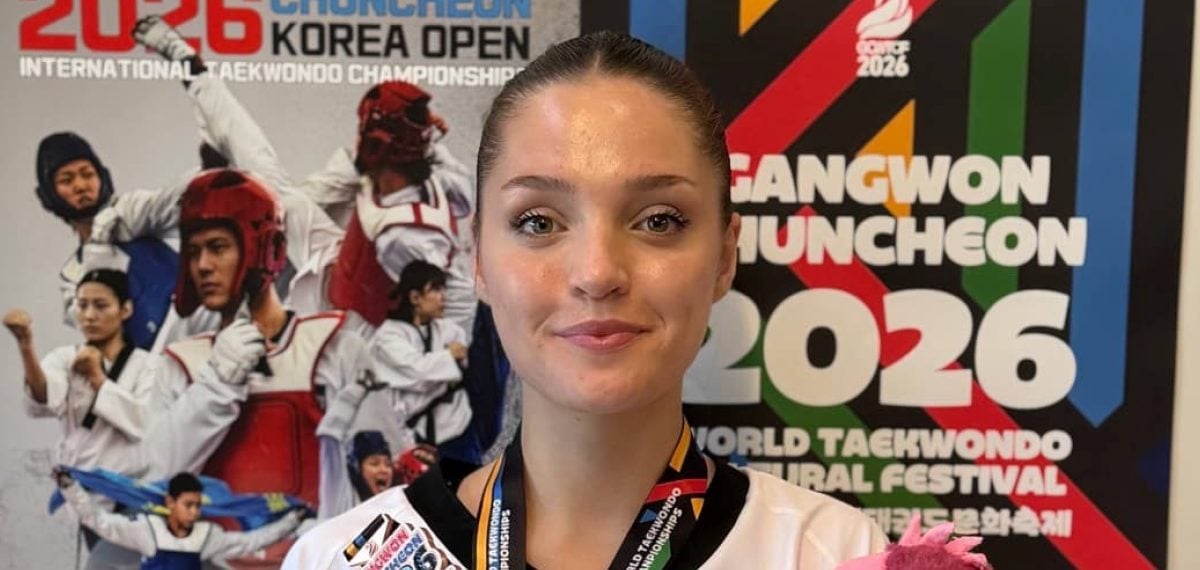 Denizlili milli tekvandocu Zehra Orhan, Güney Kore’de 65 kg’de bronz madalya kazandı