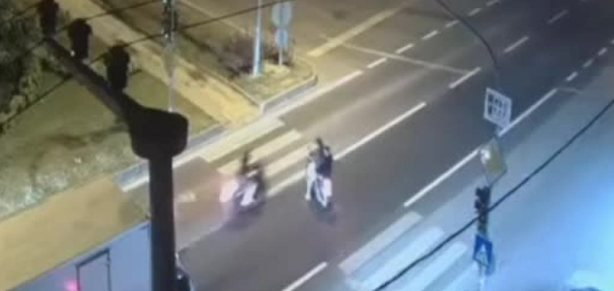 Düzce’de yaya geçidinde iki motosiklet çarpıştı, 3 kişi yaralandı