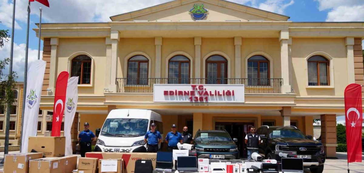 Edirne’de “Daha Güçlü Sınırlar” projesiyle sınır güvenliği güçlendirildi