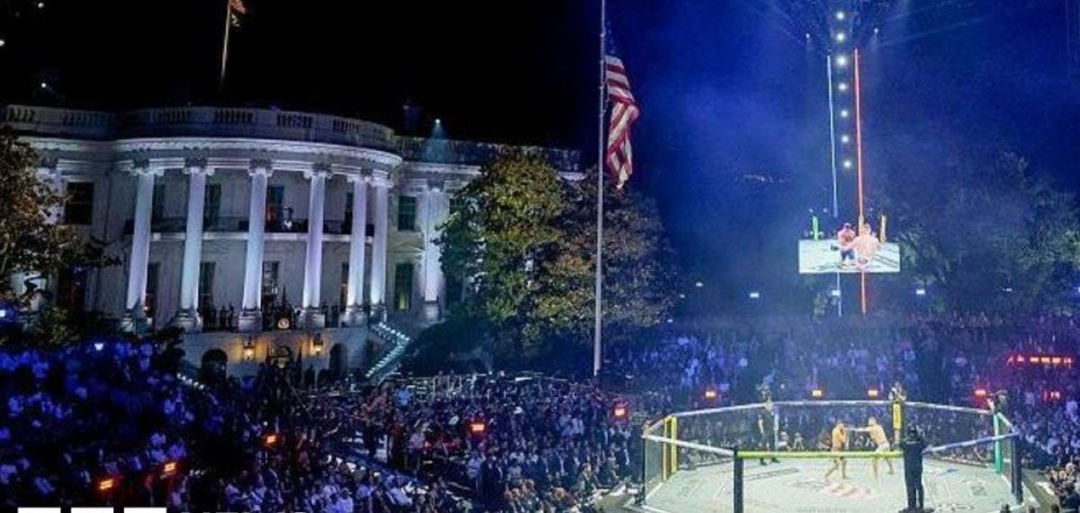 Eight charged over alleged plot to attack White House event, officials say