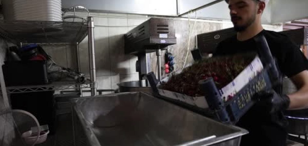 Elazığ’da tescilli vişne dondurması tezgâhlarda: üretici Bayram Çetin açıkladı