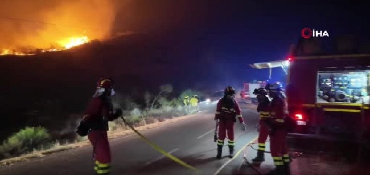 Endülüs’teki Los Gallardos orman yangınında 6 bin 600 hektar kül oldu, 12 kişi hayatını kaybetti