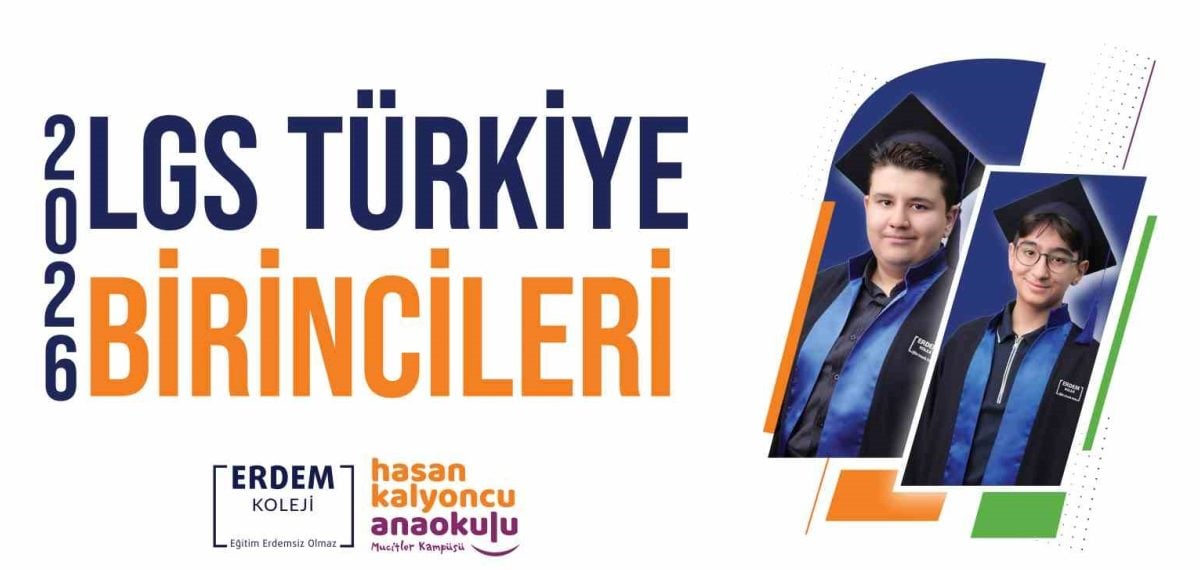 Erdem Koleji LGS’de iki Türkiye birincisi çıkararak kitlesel başarıyı taçlandırdı