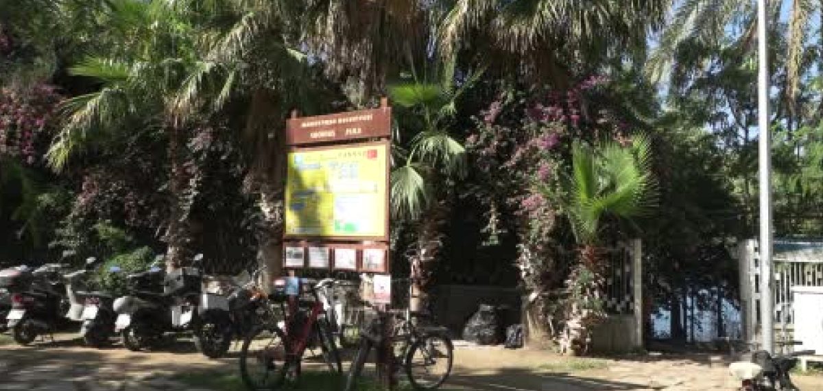 Erenkuş Plajı’nda ücretsiz su cimnastiği dersleri sabahları canlılık getiriyor