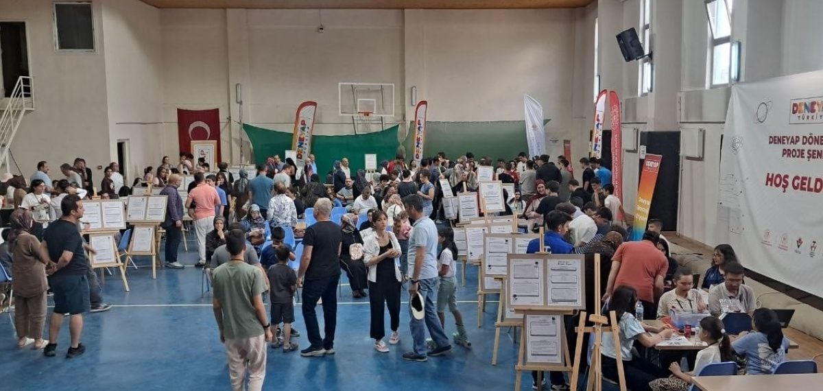 Erzincan’da DENEYAP öğrencileri havacılık ve uzay projelerini sergiledi